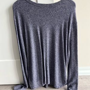 Nordstrom Men’s Shop Blue Crewneck Sweater, Size L